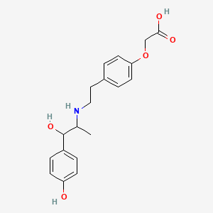 molecular formula C₁₉H₂₃NO₅ B1663500 KUL 7211 外消旋体 CAS No. 911196-40-2