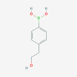 B166353 4-(2-Hydroxyethyl)phenylboronic acid CAS No. 137756-89-9