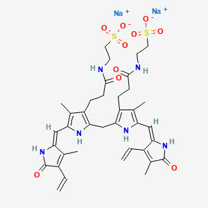 molecular formula C37H44N6Na2O10S2 B1663532 胆红素结合物 CAS No. 68683-34-1
