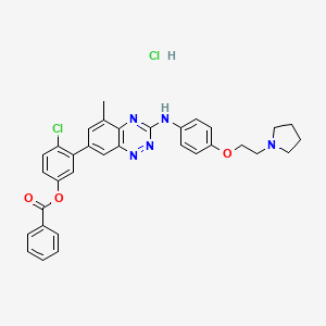 molecular formula C33H31Cl2N5O3 B1663545 TG-100801 Hydrochloride CAS No. 1018069-81-2