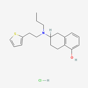 molecular formula C19H26ClNOS B1663546 rac-Rotigotine Hydrochloride CAS No. 102120-99-0