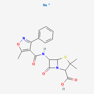 B1663590 Oxacillin sodium CAS No. 1173-88-2
