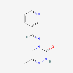 molecular formula C10H11N5O B1663596 吡虫啉 CAS No. 123312-89-0