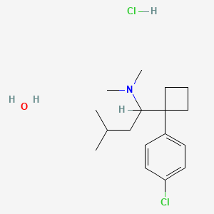 molecular formula C17H29Cl2NO B1663598 Meridia CAS No. 125494-59-9