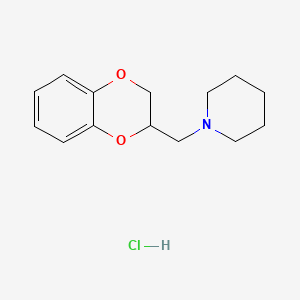 molecular formula C14H20ClNO2 B1663610 盐酸哌氧沙星 CAS No. 135-87-5