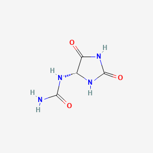molecular formula C4H6N4O3 B1663613 (S)-(+)-allantoin CAS No. 3844-67-5