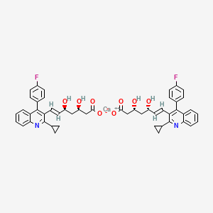 molecular formula C50H46CaF2N2O8 B1663618 匹伐他汀 CAS No. 147511-69-1