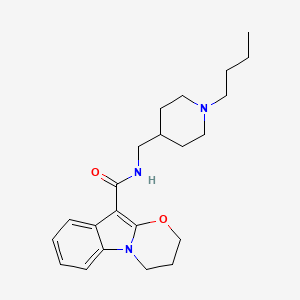 molecular formula C22H31N3O2 B1663627 Piboserod CAS No. 152811-62-6