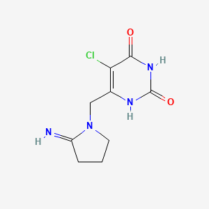 molecular formula C9H11ClN4O2 B1663634 Tipiracil CAS No. 183204-74-2