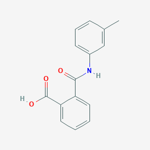 molecular formula C15H13NO3 B166364 3'-甲基邻苯二甲酰亚胺酸 CAS No. 85-72-3