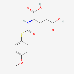 molecular formula C13H15NO6S B1663646 羧肽酶 G2 (CPG2) 抑制剂 CAS No. 192203-60-4