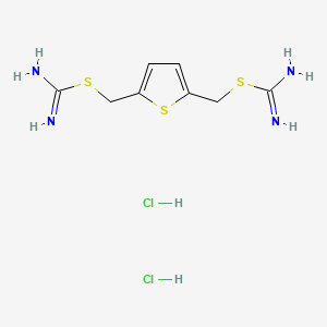 molecular formula C8H14Cl2N4S3 B1663655 二盐酸 TPT-260 CAS No. 2076-91-7