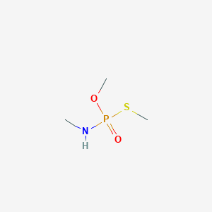 molecular formula C3H10NO2PS B166368 N-甲基甲胺磷 CAS No. 28167-49-9