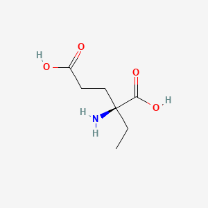 molecular formula C7H13NO4 B1663682 Eglu CAS No. 170984-72-2
