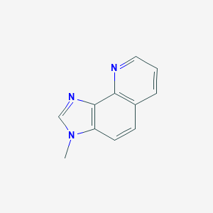 molecular formula C11H9N3 B166369 3-Methyl-3H-imidazo[4,5-H]quinoline CAS No. 132476-02-9