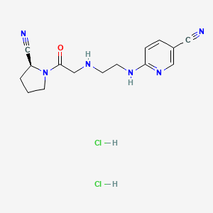 molecular formula C15H20Cl2N6O B1663710 Nvp dpp 728 dihydrochloride CAS No. 207556-62-5