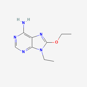 molecular formula C9H13N5O B1663730 8-乙氧基-9-乙基-9H-嘌呤-6-胺 CAS No. 634924-89-3
