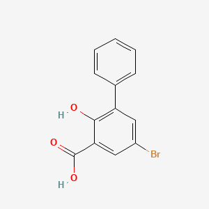 molecular formula C13H9BrO3 B1663761 5-溴-3-苯基水杨酸 CAS No. 99514-99-5