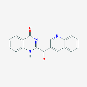 molecular formula C18H11N3O2 B1663769 Luotonin F CAS No. 244616-85-1