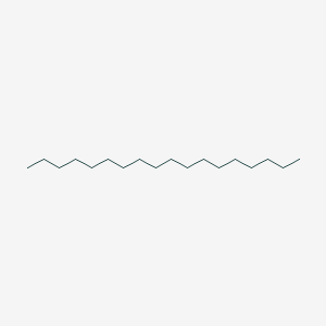 molecular formula C18H38 B166377 Octadecane CAS No. 593-45-3