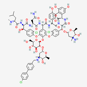 molecular formula C86H97Cl3N10O26 B1663774 Oritavancin CAS No. 171099-57-3