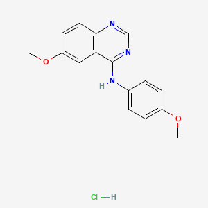 molecular formula C16H16ClN3O2 B1663794 盐酸 LY 456236 CAS No. 338738-57-1