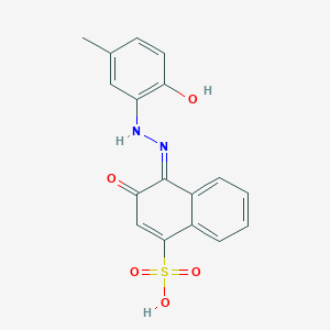 molecular formula C₁₇H₁₄N₂O₅S B1663819 卡尔马吉特 CAS No. 3147-14-6