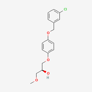 molecular formula C₁₇H₁₉ClO₄ B1663832 Mao-IN-1 CAS No. 124991-40-8