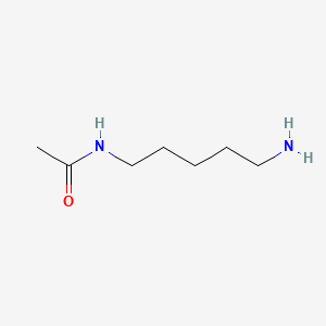 molecular formula C₇H₁₆N₂O B1663857 N-(5-氨基戊基)乙酰胺 CAS No. 32343-73-0