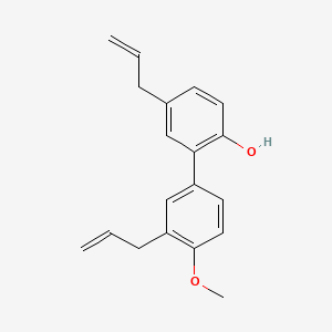 molecular formula C19H20O2 B1663864 4-O-甲基厚朴酚 CAS No. 68592-15-4