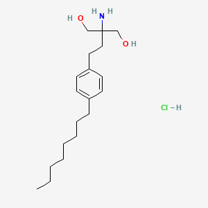molecular formula C19H34ClNO2 B1663886 盐酸芬戈莫德 CAS No. 162359-56-0