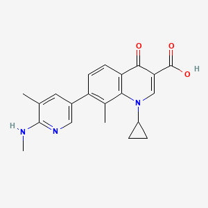 B1663890 Ozenoxacin CAS No. 245765-41-7
