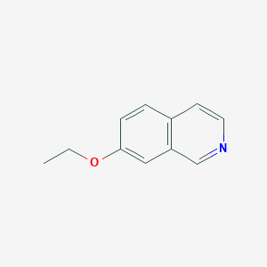 molecular formula C11H11NO B166390 7-Ethoxyisoquinoline CAS No. 138223-15-1