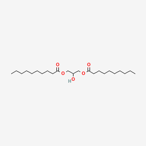 molecular formula C23H44O5 B1663922 1,3-二癸酰甘油 CAS No. 17598-93-5