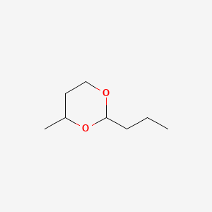 molecular formula C6H12O3 B1663931 4-甲基-2-丙基-1,3-二噁烷 CAS No. 1745-87-5