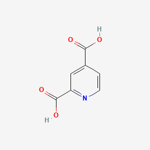 B1664014 2,4-Pyridinedicarboxylic acid CAS No. 499-80-9