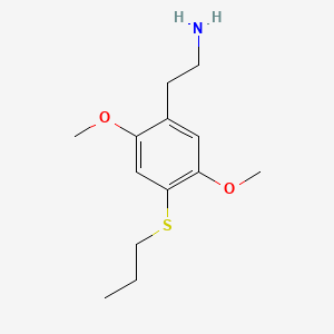 molecular formula C13H21NO2S B1664027 2,5-二甲氧基-4-丙基噻吩乙胺 CAS No. 207740-26-9