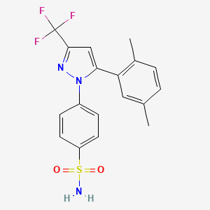 molecular formula C18H16F3N3O2S B1664030 2,5-二甲基塞来昔布 CAS No. 457639-26-8