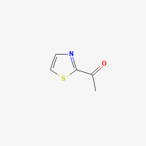 molecular formula C5H5NOS B1664039 2-乙酰噻唑 CAS No. 24295-03-2