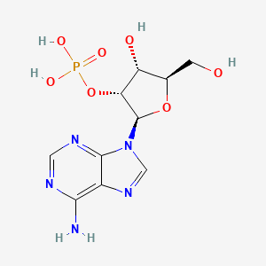 molecular formula C10H14N5O7P B1664043 2'-腺苷酸 CAS No. 130-49-4