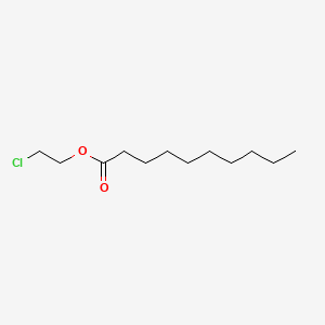 molecular formula C12H23ClO2 B1664064 2-氯乙基癸酸酯 CAS No. 15175-04-9