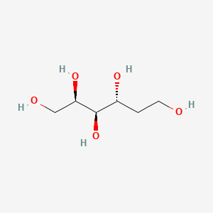 molecular formula C6H12O5 B1664072 (2R,3R,4R)-己烷-1,2,3,4,6-戊醇 CAS No. 6664-99-9