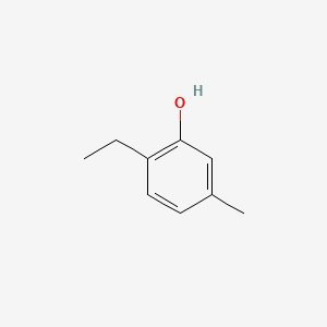 molecular formula C9H12O B1664077 2-乙基-5-甲基苯酚 CAS No. 1687-61-2
