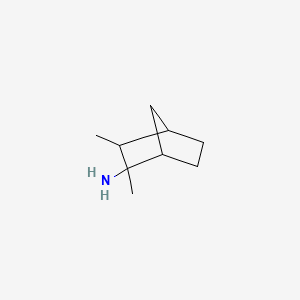molecular formula C9H17N B1664095 2-降冰片胺，2,3-二甲基- CAS No. 63907-02-8