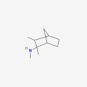 molecular formula C10H19N B1664097 2-降冰片胺，N,2,3-三甲基- CAS No. 63907-05-1