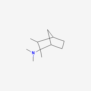 molecular formula C11H21N B1664098 2-Norbornanamine, N,N,2,3-tetramethyl- CAS No. 63907-04-0