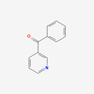molecular formula C12H9NO B1664120 3-苯甲酰吡啶 CAS No. 5424-19-1