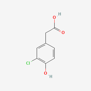 B1664125 3-Chloro-4-hydroxyphenylacetic acid CAS No. 33697-81-3