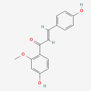 B1664129 2'-O-Methylisoliquiritigenin CAS No. 112408-67-0