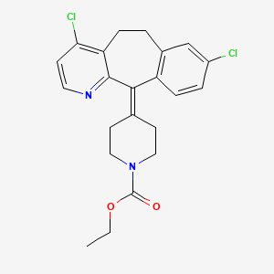 molecular formula C22H22Cl2N2O2 B1664161 4-氯咯他定 CAS No. 165739-83-3